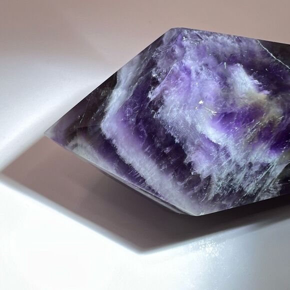 Dream Amethyst Crystal Meditation Scepter Wand - Picture 4 of 13